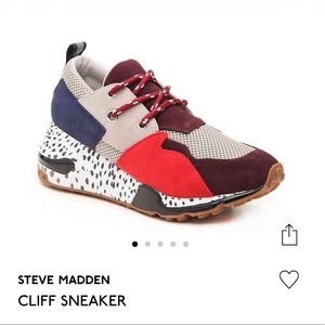 NIB ❤️ Steve Madden Multi-colored Cliff Trainer